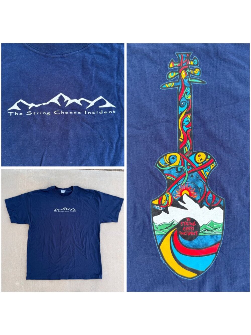 Vintage 2002 String Cheese Incident Deadstock T-Shirt XL